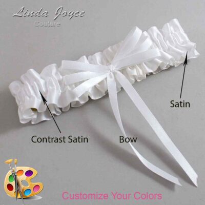 Couture Garters / Custom Wedding Garter / Customizable Wedding Garters / Personalized Wedding Garters / Avis #01-B11-00 / Wedding Garters / Bridal Garter / Prom Garter / Linda Joyce Couture