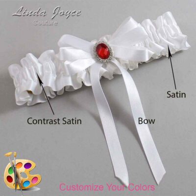 Couture Garters / Custom Wedding Garter / Customizable Wedding Garters / Personalized Wedding Garters / Roxanne #01-B12-M26 / Wedding Garters / Bridal Garter / Prom Garter / Linda Joyce Couture