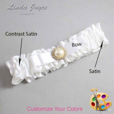 Couture Garters / Custom Wedding Garter / Customizable Wedding Garters / Personalized Wedding Garters / Jade #01-B20-M21 / Wedding Garters / Bridal Garter / Prom Garter / Linda Joyce Couture
