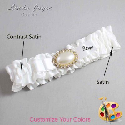 Couture Garters / Custom Wedding Garter / Customizable Wedding Garters / Personalized Wedding Garters / Martha #01-B20-M28 / Wedding Garters / Bridal Garter / Prom Garter / Linda Joyce Couture