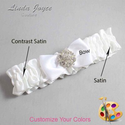 Couture Garters / Custom Wedding Garter / Customizable Wedding Garters / Personalized Wedding Garters / Michelle #01-B31-M11 / Wedding Garters / Bridal Garter / Prom Garter / Michelle Joyce Couture