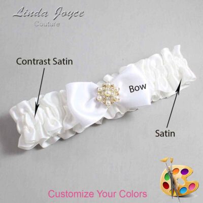 Couture Garters / Custom Wedding Garter / Customizable Wedding Garters / Personalized Wedding Garters / Melissa #01-B31-M27 / Wedding Garters / Bridal Garter / Prom Garter / Melissa Joyce Couture