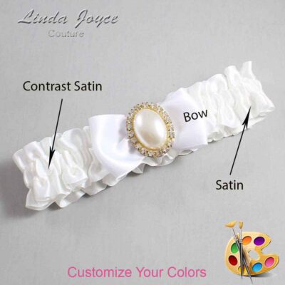 Couture Garters / Custom Wedding Garter / Customizable Wedding Garters / Personalized Wedding Garters / Mindy #01-B31-M29 / Wedding Garters / Bridal Garter / Prom Garter / Mindy Joyce Couture