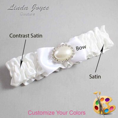 Couture Garters / Custom Wedding Garter / Customizable Wedding Garters / Personalized Wedding Garters / Juliette #01-B31-M30 / Wedding Garters / Bridal Garter / Prom Garter / Juliette Joyce Couture