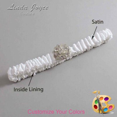 Couture Garters / Custom Wedding Garter / Custom Wedding Garters / Personalized Wedding Garters / Belle #03-M11 / Wedding Garters / Bridal Garter / Prom Garter / Linda Joyce Couture