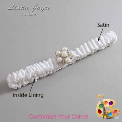 Couture Garters / Custom Wedding Garter / Custom Wedding Garters / Personalized Wedding Garters / Liza #03-M13 / Wedding Garters / Bridal Garter / Prom Garter / Linda Joyce Couture