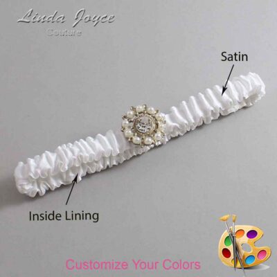 Couture Garters / Custom Wedding Garter / Custom Wedding Garters / Personalized Wedding Garters / Phyllis #03-M14 / Wedding Garters / Bridal Garter / Prom Garter / Linda Joyce Couture