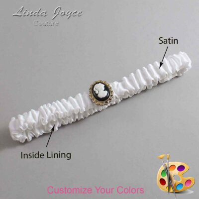 Couture Garters / Custom Wedding Garter / Custom Wedding Garters / Personalized Wedding Garters / Cally #03-M15 / Wedding Garters / Bridal Garter / Prom Garter / Linda Joyce Couture