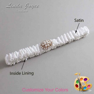 Couture Garters / Custom Wedding Garter / Custom Wedding Garters / Personalized Wedding Garters / Fay #03-M16 / Wedding Garters / Bridal Garter / Prom Garter / Linda Joyce Couture