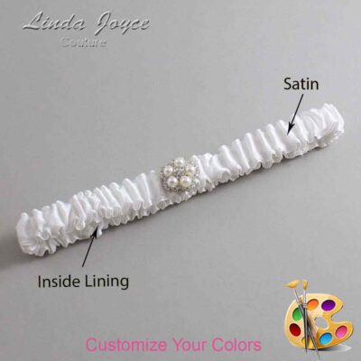 Couture Garters / Custom Wedding Garter / Custom Wedding Garters / Personalized Wedding Garters / Ercia #03-M20 / Wedding Garters / Bridal Garter / Prom Garter / Linda Joyce Couture