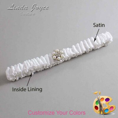 Couture Garters / Custom Wedding Garter / Custom Wedding Garters / Personalized Wedding Garters / Ella #03-M23 / Wedding Garters / Bridal Garter / Prom Garter / Linda Joyce Couture