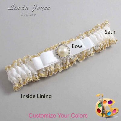 Couture Garters / Custom Wedding Garter / Customizable Wedding Garters / Personalized Wedding Garters / Jade #04-B20-M22 / Wedding Garters / Bridal Garter / Prom Garter / Linda Joyce Couture