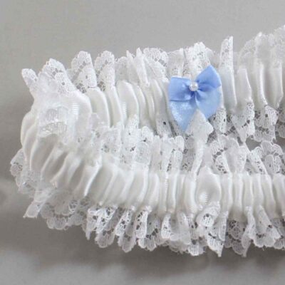 Couture Garters / Custom Wedding Garter / Customizable Wedding Garters / Personalized Wedding Garters / Custom Button #04-M44 / Wedding Garters / Bridal Garter / Prom Garter / Linda Joyce Couture