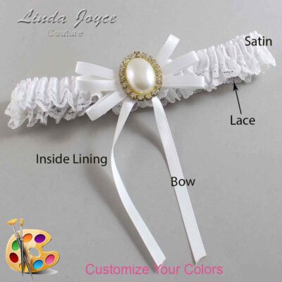 Couture Garters / Custom Wedding Garter / Customizable Wedding Garters / Personalized Wedding Garters / Felina #05-B11-M29 / Wedding Garters / Bridal Garter / Prom Garter / Linda Joyce Couture