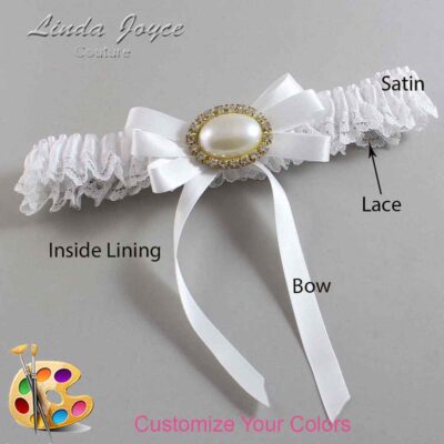 Couture Garters / Custom Wedding Garter / Customizable Wedding Garters / Personalized Wedding Garters / Velma #05-B12-M28 / Wedding Garters / Bridal Garter / Prom Garter / Linda Joyce Couture