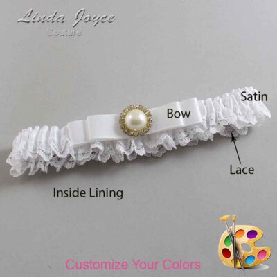 Couture Garters / Custom Wedding Garter / Customizable Wedding Garters / Personalized Wedding Garters / Jade #05-B20-M21 / Wedding Garters / Bridal Garter / Prom Garter / Linda Joyce Couture