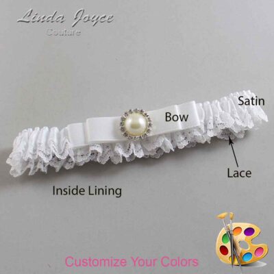 Couture Garters / Custom Wedding Garter / Customizable Wedding Garters / Personalized Wedding Garters / Jade #05-B20-M22 / Wedding Garters / Bridal Garter / Prom Garter / Linda Joyce Couture