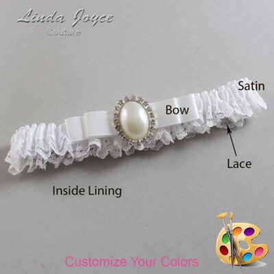 Couture Garters / Custom Wedding Garter / Customizable Wedding Garters / Personalized Wedding Garters / Molly #05-B20-M31 / Wedding Garters / Bridal Garter / Prom Garter / Linda Joyce Couture