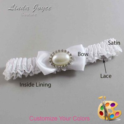 Couture Garters / Custom Wedding Garter / Customizable Wedding Garters / Personalized Wedding Garters / Juliette #05-B31-M30 / Wedding Garters / Bridal Garter / Prom Garter / Linda Joyce Couture