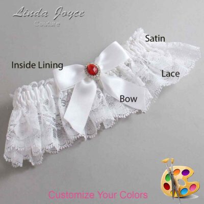 Couture Garters / Custom Wedding Garter / Customizable Wedding Garters / Personalized Wedding Garters / Nattie #10-B02-M26 / Wedding Garters / Bridal Garter / Prom Garter / Linda Joyce Couture
