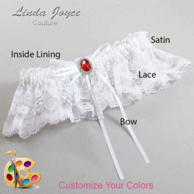 Couture Garters / Custom Wedding Garter / Customizable Wedding Garters / Personalized Wedding Garters / Mandy #10-B10-M26 / Wedding Garters / Bridal Garter / Prom Garter / Linda Joyce Couture