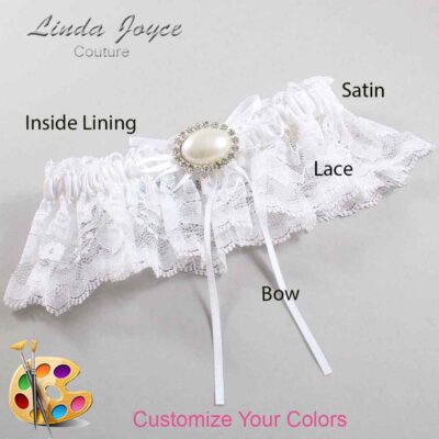 Couture Garters / Custom Wedding Garter / Customizable Wedding Garters / Personalized Wedding Garters / Jacque #10-B10-M30 / Wedding Garters / Bridal Garter / Prom Garter / Linda Joyce Couture