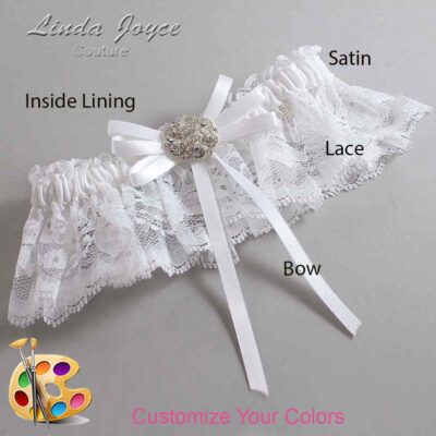 Couture Garters / Custom Wedding Garter / Customizable Wedding Garters / Personalized Wedding Garters / Autumn #10-B11-M11 / Wedding Garters / Bridal Garter / Prom Garter / Linda Joyce Couture