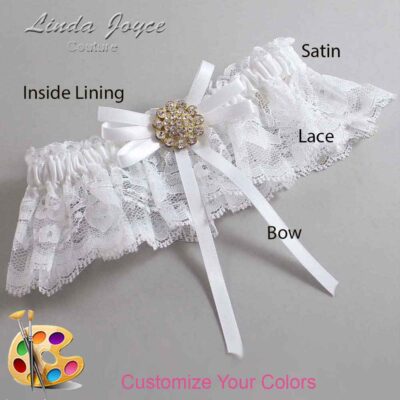 Couture Garters / Custom Wedding Garter / Customizable Wedding Garters / Personalized Wedding Garters / Bambi #10-B11-M12 / Wedding Garters / Bridal Garter / Prom Garter / Linda Joyce Couture