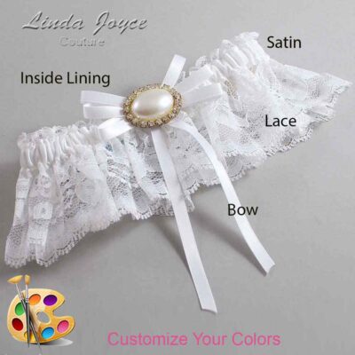 Couture Garters / Custom Wedding Garter / Customizable Wedding Garters / Personalized Wedding Garters / Emma #10-B11-M28 / Wedding Garters / Bridal Garter / Prom Garter / Linda Joyce Couture