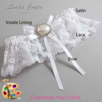 Couture Garters / Custom Wedding Garter / Customizable Wedding Garters / Personalized Wedding Garters / Emma #10-B11-M30 / Wedding Garters / Bridal Garter / Prom Garter / Linda Joyce Couture