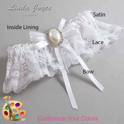 Couture Garters / Custom Wedding Garter / Customizable Wedding Garters / Personalized Wedding Garters / Felina #10-B11-M31 / Wedding Garters / Bridal Garter / Prom Garter / Linda Joyce Couture