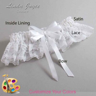 Couture Garters / Custom Wedding Garter / Customizable Wedding Garters / Personalized Wedding Garters / Sabina #10-B12-00 / Wedding Garters / Bridal Garter / Prom Garter / Linda Joyce Couture