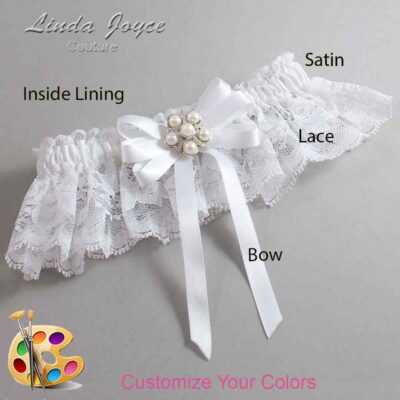 Couture Garters / Custom Wedding Garter / Customizable Wedding Garters / Personalized Wedding Garters / Carmilla #10-B12-M13 / Wedding Garters / Bridal Garter / Prom Garter / Linda Joyce Couture