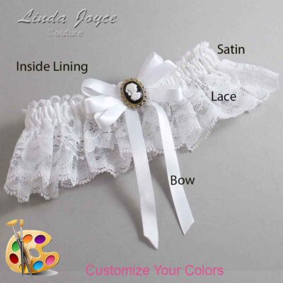 Couture Garters / Custom Wedding Garter / Customizable Wedding Garters / Personalized Wedding Garters / Sally #10-B12-M15 / Wedding Garters / Bridal Garter / Prom Garter / Linda Joyce Couture