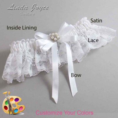 Couture Garters / Custom Wedding Garter / Customizable Wedding Garters / Personalized Wedding Garters / Candice #10-B12-M20 / Wedding Garters / Bridal Garter / Prom Garter / Linda Joyce Couture