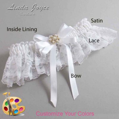 Couture Garters / Custom Wedding Garter / Customizable Wedding Garters / Personalized Wedding Garters / Savanah #10-B12-M27 / Wedding Garters / Bridal Garter / Prom Garter / Linda Joyce Couture