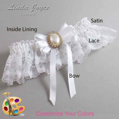 Couture Garters / Custom Wedding Garter / Customizable Wedding Garters / Personalized Wedding Garters / Velma #10-B12-M28 / Wedding Garters / Bridal Garter / Prom Garter / Linda Joyce Couture