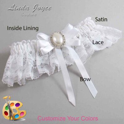 Couture Garters / Custom Wedding Garter / Customizable Wedding Garters / Personalized Wedding Garters / Velma #10-B12-M30 / Wedding Garters / Bridal Garter / Prom Garter / Linda Joyce Couture