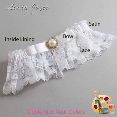 Couture Garters / Custom Wedding Garter / Customizable Wedding Garters / Personalized Wedding Garters / Jade #10-B20-M21 / Wedding Garters / Bridal Garter / Prom Garter / Linda Joyce Couture