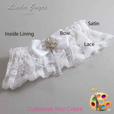 Couture Garters / Custom Wedding Garter / Customizable Wedding Garters / Personalized Wedding Garters / Michelle #10-B31-M11 / Wedding Garters / Bridal Garter / Prom Garter / Linda Joyce Couture