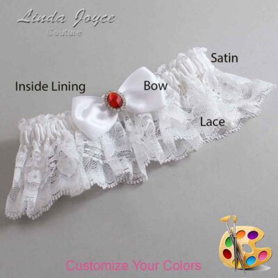 Couture Garters / Custom Wedding Garter / Customizable Wedding Garters / Personalized Wedding Garters / Gayla #10-B31-M26 / Wedding Garters / Bridal Garter / Prom Garter / Linda Joyce Couture