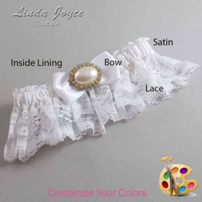 Couture Garters / Custom Wedding Garter / Customizable Wedding Garters / Personalized Wedding Garters / Juliette #10-B31-M28 / Wedding Garters / Bridal Garter / Prom Garter / Linda Joyce Couture