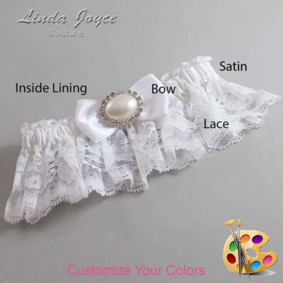 Couture Garters / Custom Wedding Garter / Customizable Wedding Garters / Personalized Wedding Garters / Juliette #10-B31-M30 / Wedding Garters / Bridal Garter / Prom Garter / Linda Joyce Couture