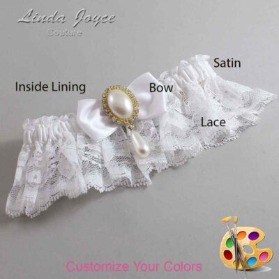 Couture Garters / Custom Wedding Garter / Customizable Wedding Garters / Personalized Wedding Garters / Meghan #10-B31-M34 / Wedding Garters / Bridal Garter / Prom Garter / Linda Joyce Couture