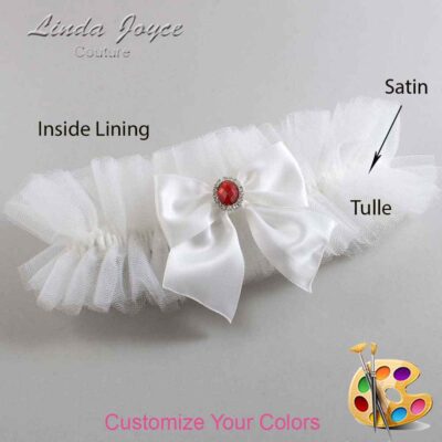 Couture Garters / Custom Wedding Garter / Customizable Wedding Garters / Personalized Wedding Garters / Danita #23-B01-M26 / Wedding Garters / Bridal Garter / Prom Garter / Linda Joyce Couture