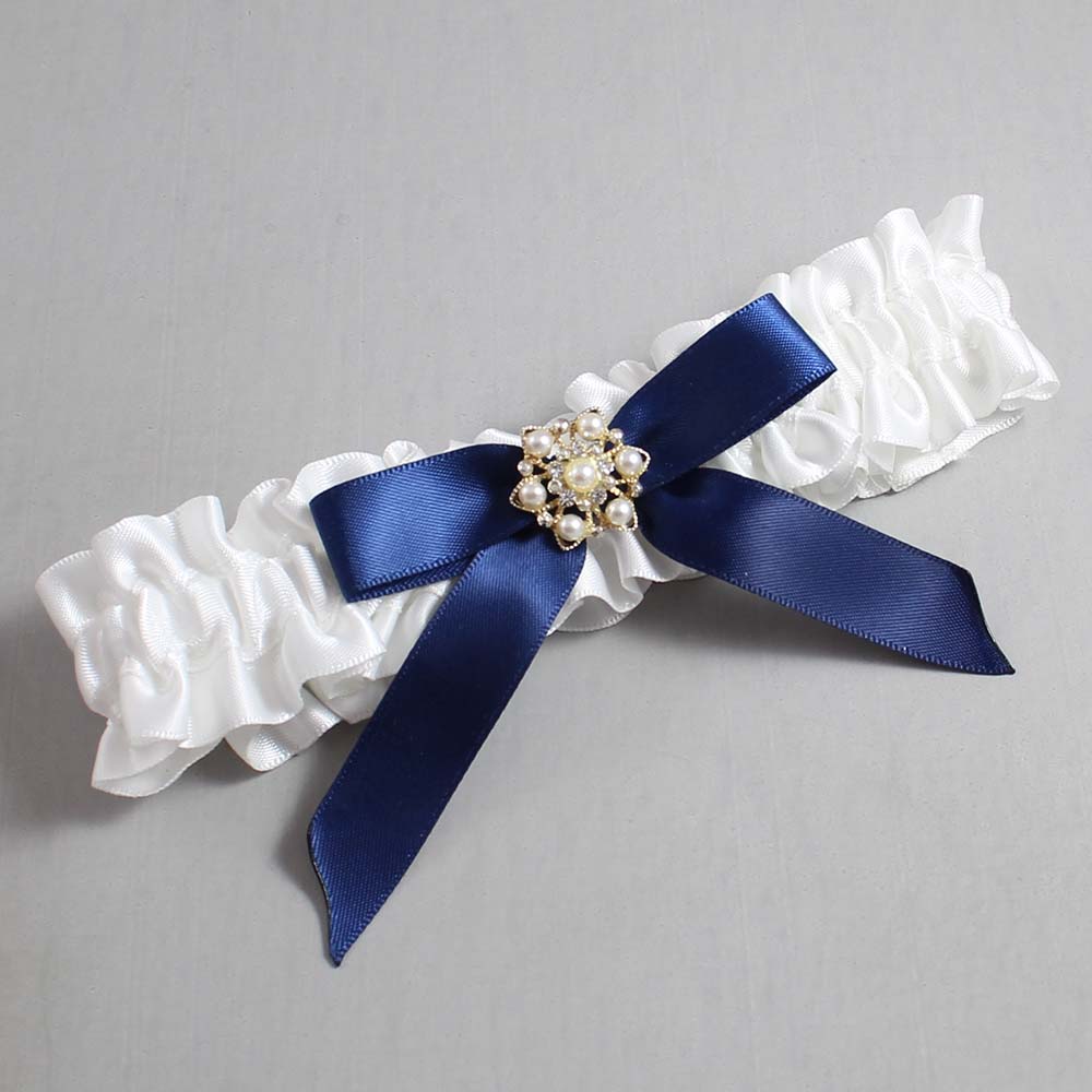 White and Navy Blue Satin Wedding Garter / White Wedding Garters / Wedding Garter / Custom Wedding Garter / Bridal Garter / Prom Garter / Linda Joyce Couture / Personalized Garter / Personalized Wedding Garter / Personalized Prom Garter White and Navy Blue Satin Wedding Garter / White Wedding Garters / Wedding Garter / Custom Wedding Garter / Bridal Garter / Prom Garter / Linda Joyce Couture / Personalized Garter / Personalized Wedding Garter / Personalized Prom Garter