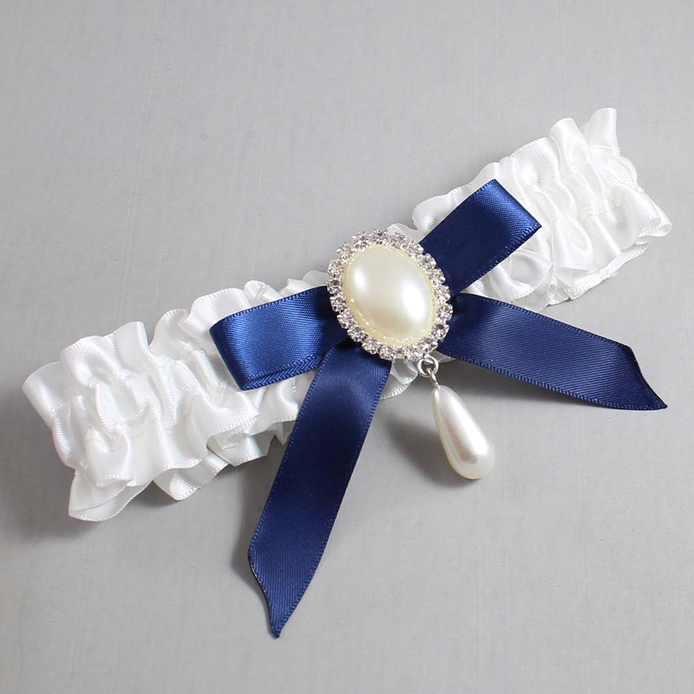 White and Navy Blue Satin Wedding Garter / White Wedding Garters / Wedding Garter / Custom Wedding Garter / Bridal Garter / Prom Garter / Linda Joyce Couture / Personalized Garter / Personalized Wedding Garter / Personalized Prom Garter White and Navy Blue Satin Wedding Garter / White Wedding Garters / Wedding Garter / Custom Wedding Garter / Bridal Garter / Prom Garter / Linda Joyce Couture / Personalized Garter / Personalized Wedding Garter / Personalized Prom Garter