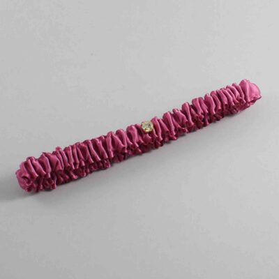 Victorian Rose Satin Wedding Garter / Solid Pink Wedding Garters / Wedding Garter / Custom Wedding Garter / Bridal Garter / Prom Garter / Linda Joyce Couture / Personalized Garter / Personalized Wedding Garter / Personalized Prom Garter