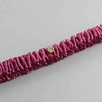 Victorian Rose Satin Wedding Garter / Solid Pink Wedding Garters / Wedding Garter / Custom Wedding Garter / Bridal Garter / Prom Garter / Linda Joyce Couture / Personalized Garter / Personalized Wedding Garter / Personalized Prom Garter