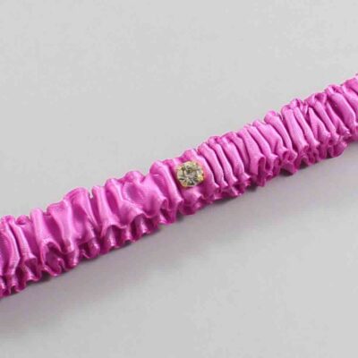 Rose Bloom Satin Wedding Garter / Solid Pink Wedding Garters / Wedding Garter / Custom Wedding Garter / Bridal Garter / Prom Garter / Linda Joyce Couture / Personalized Garter / Personalized Wedding Garter / Personalized Prom Garter